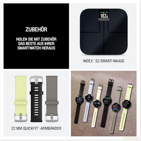 Garmin - Venu 4 45mm - black/silver grey