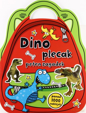 Dino plecak pełen zagadek [KSIĄŻKA]