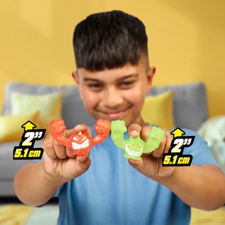 Goo Jit Zu - Meteor Madness Slingers Glow 5PK (43086) [FIGURKA]