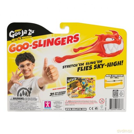 Goo Jit Zu - Meteor Madness Slingers Glow 5PK (43086) [FIGURKA]