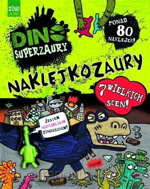 Dino Superzaury. Naklejkozaury - Andrew Davidson [KSIĄŻKA]