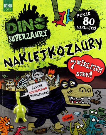 Dino Superzaury. Naklejkozaury - Andrew Davidson [KSIĄŻKA]