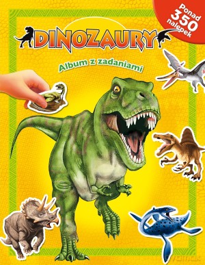 Dinozaury. Album z zadaniami - Emma Fucci [KSIĄŻKA]