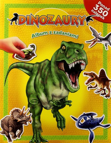 Dinozaury. Album z zadaniami - Emma Fucci [KSIĄŻKA]
