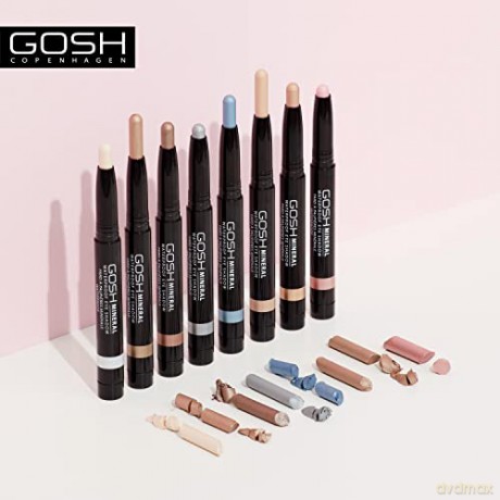 GOSH Copenhagen - Mineral Waterproof Eye Shadow - 001 Pearly White