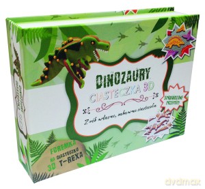 Dinozaury. Ciasteczka 3D [KSIĄŻKA]