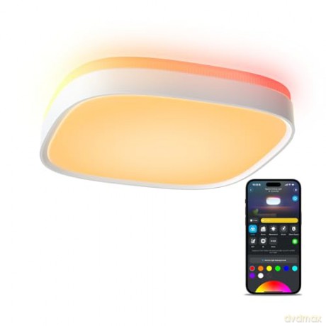 Govee - Square Smart Ceiling Light 12inch