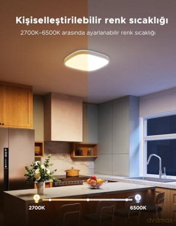 Govee - Square Smart Ceiling Light 12inch
