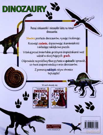 Dinozaury. Ciekawostki, fakty, zagadki [KSIĄŻKA]