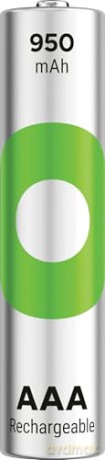 GP - ReCyko Rechargeable Battery, Size AAA, 950 mAh, 1.2V (4-pack)