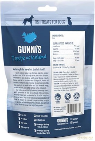 Gunnis - Cod Chew Sticks - 90g 3 pcs