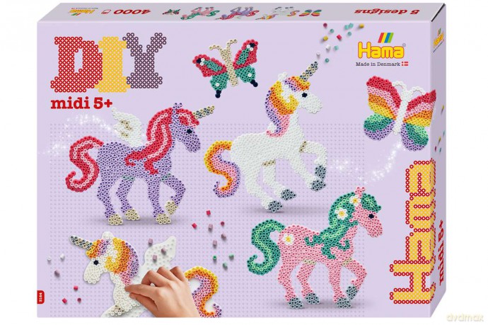 Hama - Midi Gift Box Fairytale Horses (383164)