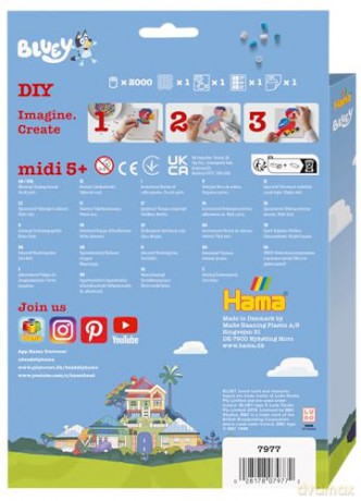 Hama - Midi Hanging Box Bluey (387977)