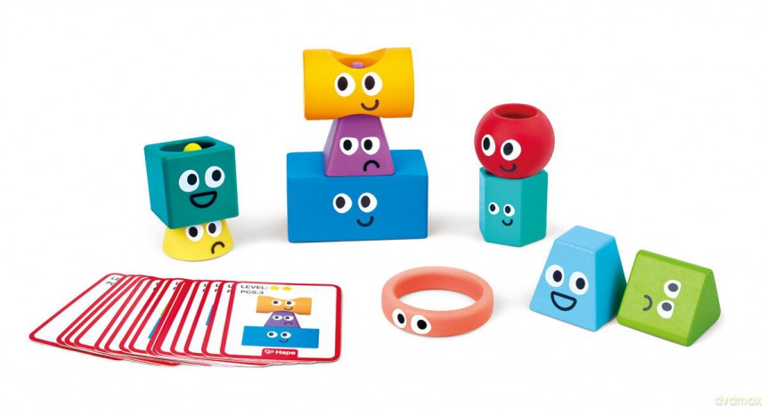 Hape - Geometric Spatial Stacking Tower (87-0531)