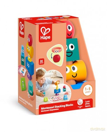 Hape - Geometric Spatial Stacking Tower (87-0531)