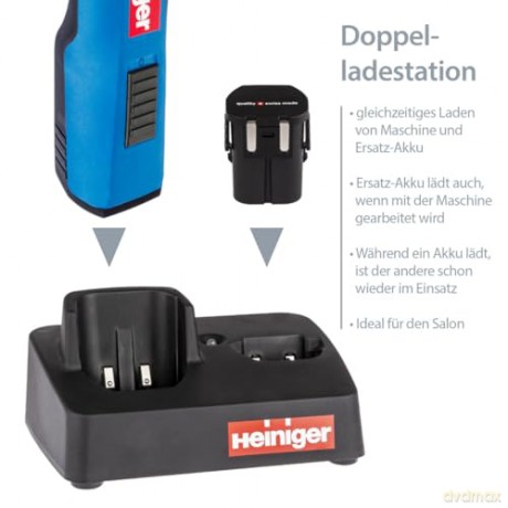 Heiniger - Saphir - cordless animal clipper - Extra battery