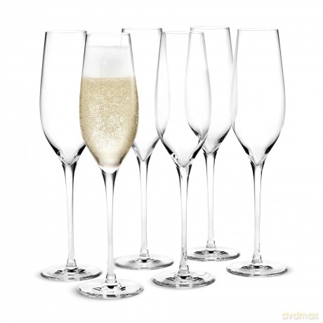 Holmegaard - Cabernet Champagne Glass 29 cl - Set of 6