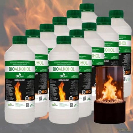 Hśfats - SPIN Bioethanol Gel Fuel 1l Bottle - 1 piece (090801)
