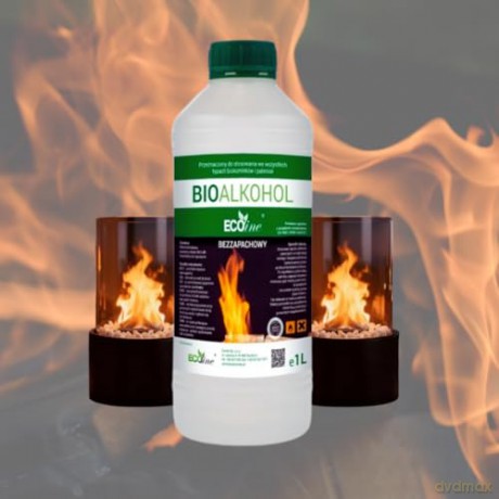 Hśfats - SPIN Bioethanol Gel Fuel 1l Bottle - 1 piece (090801)
