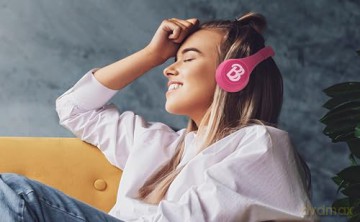 iHome - Barbie Premium Bluetooth Headphones
