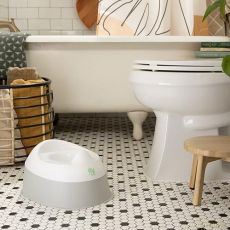Ingenuity - Ready Set Go Potty - Hvid - 18-60 M