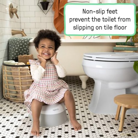 Ingenuity - Ready Set Go Potty - Hvid - 18-60 M