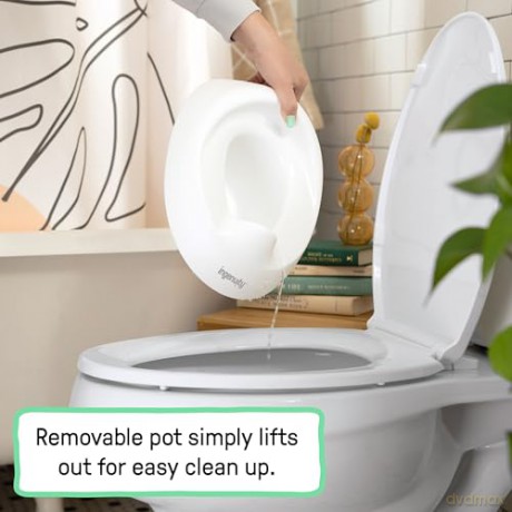 Ingenuity - Ready Set Go Potty - Hvid - 18-60 M