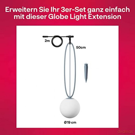 Innr - Smart Outdoor Globe Light - Single Globe - Zigbee