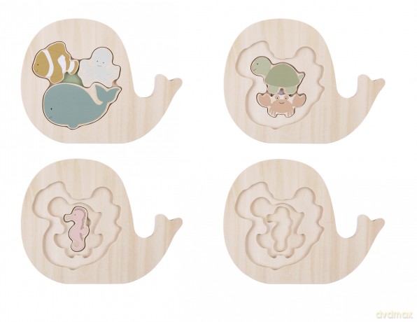 Jabadabado - Puzzle coral - (JA-T287) [PUZZLE]