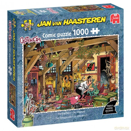 Jan van Haasteren - Oldtimers The Bachelor (1000 Pieces) [PUZZLE]