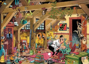 Jan van Haasteren - Oldtimers The Bachelor (1000 Pieces) [PUZZLE]