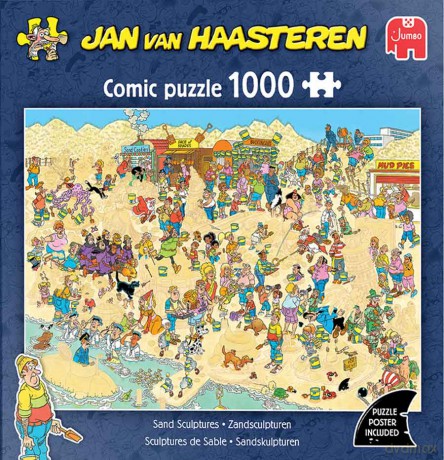 Jan van Haasteren - Sand Sculptures (1000 pieces) (1110100612) [PUZZLE]