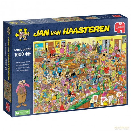 Jan Van Haasteren - The Retirement Home (1000 pieces) [PUZZLE]