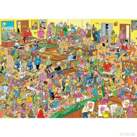 Jan Van Haasteren - The Retirement Home (1000 pieces) [PUZZLE]