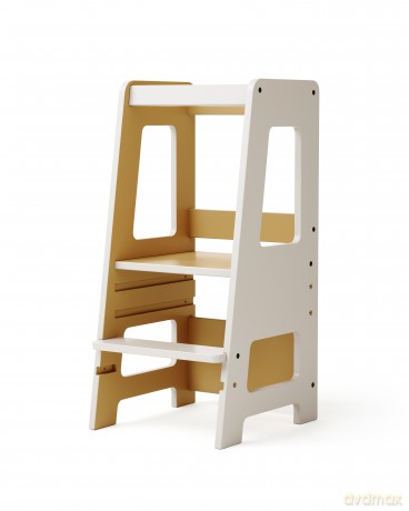 Kids Concept - Learning Tower - Grey - 42x45x90 cm