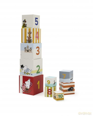 Kids Concept - Stacking cubes MOOMIN (1001075)