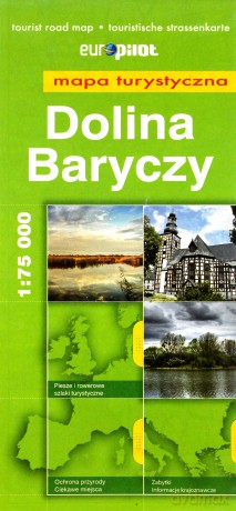 Dolina Baryczy. Mapa turystyczna w skali 1:75 000. Europilot [KSIĄŻKA]
