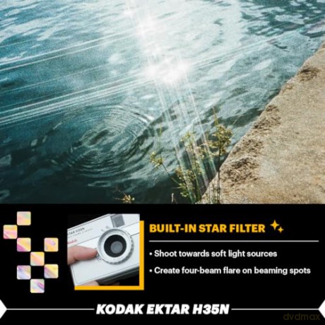 Kodak - EKTAR H35N Camera - Striped Black