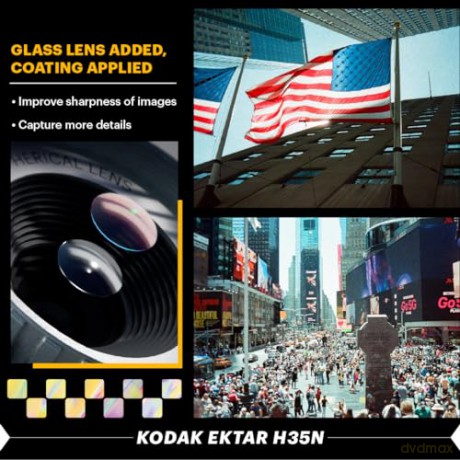 Kodak - EKTAR H35N Camera - Striped Black