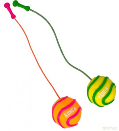 Kong - BUNJI HIGH-VIZBALL - Bright, High-Visibility Colors - 51.5x8.5CM