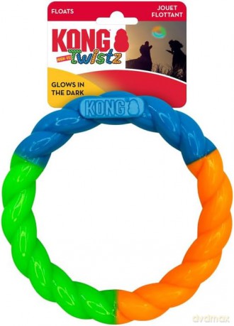 Kong - Twistz High-Viz Ring - 18x18x2.5 cm
