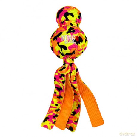 Kong - WUBBA BALLASTIC HIGH-VIZ - Bright, High-Visibility Colors - 33 x 9.5 x 7.5 cm