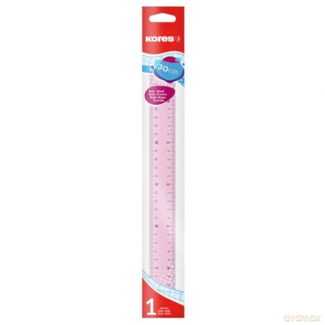 Kores - Acrylic Ruler - 30 cm Mix (742130)