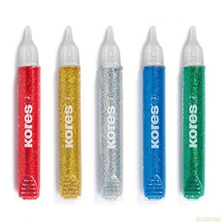 Kores - Basic Glitter Glue - 5 Pack (775000)