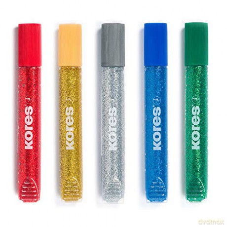 Kores - Basic Glitter Glue - 5 Pack (775000)