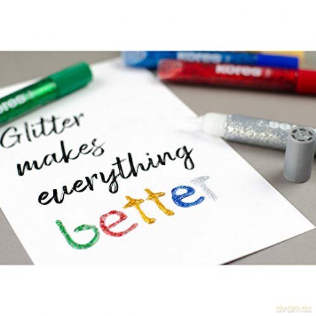Kores - Basic Glitter Glue - 5 Pack (775000)