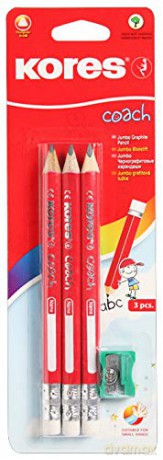 Kores - Coach Jumbo Pencil - 3-pack (792533)