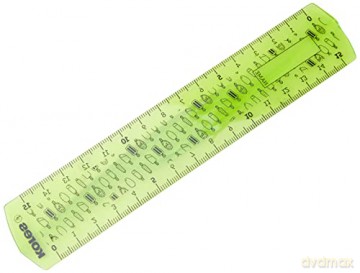 Kores - Elastic Ruler - 15 cm - Mix (742161)