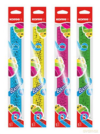 Kores - Elastic Ruler - 30 cm - Mix (742160)