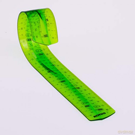 Kores - Elastic Ruler - 30 cm - Mix (742160)